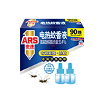 安速 电热蚊香液90晚无香型 2瓶装